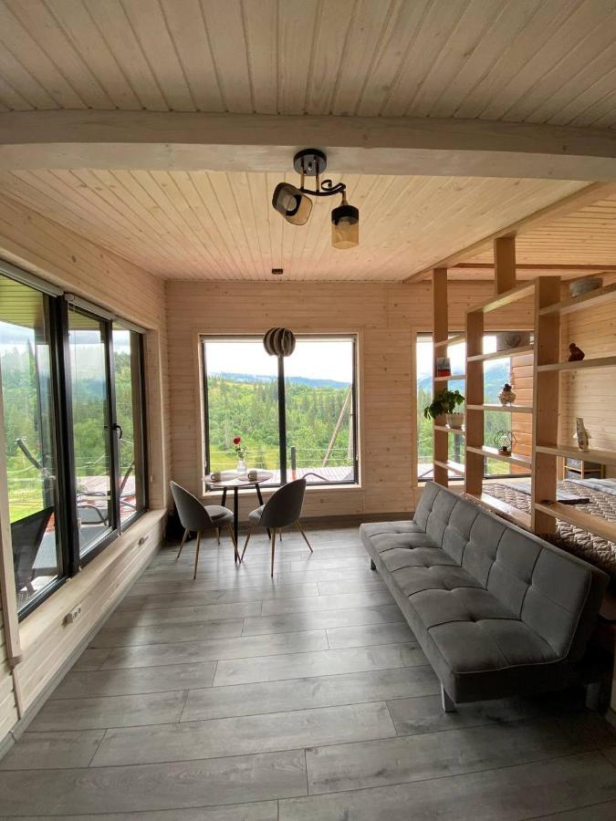 Ecottage Котедж Для Двох У Горах Із Чаном-Джакузі Slavske Bagian luar foto